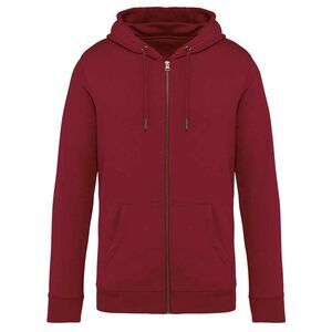 Native Spirit Unisex Adult Full Zip Hoodie / Hibiscus Red